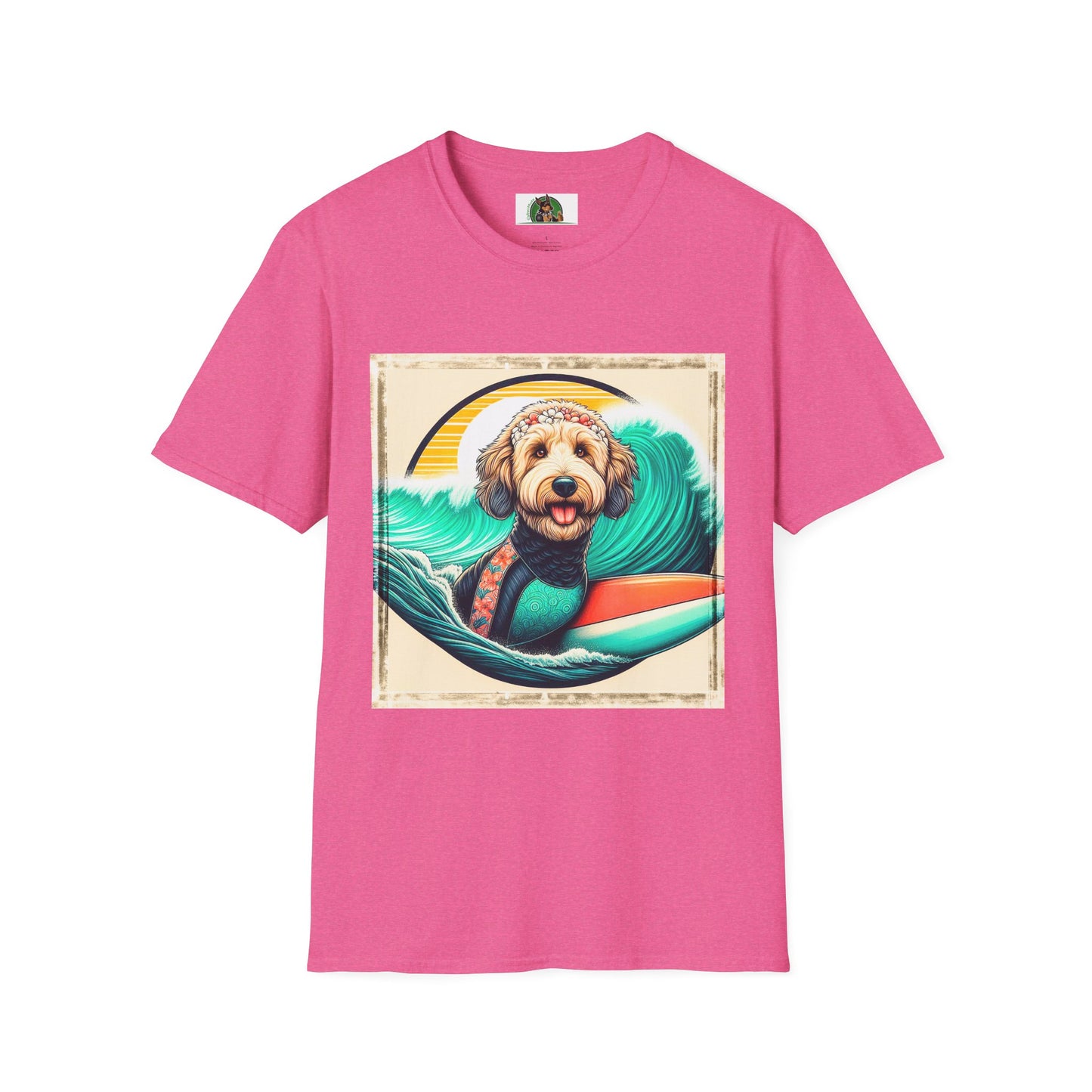 Shepadoodle T-Shirt Printify S Heather Heliconia