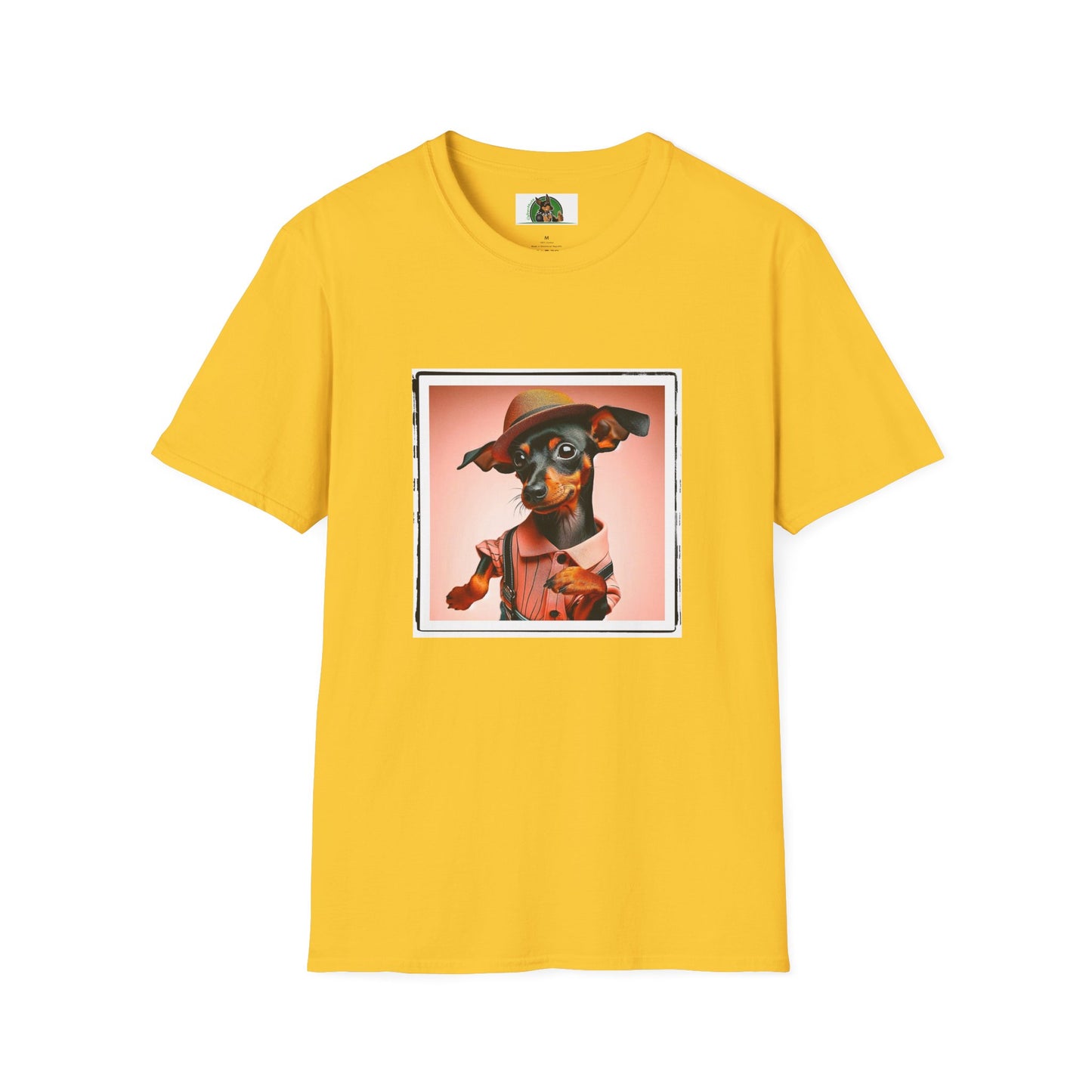 Min Pin T-Shirt dancing man T-Shirt Printify S Daisy