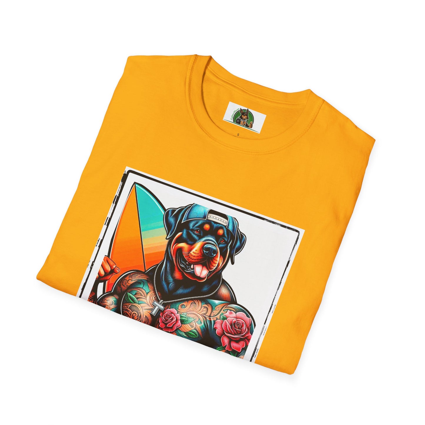 Rottweiler beach hotter shirt