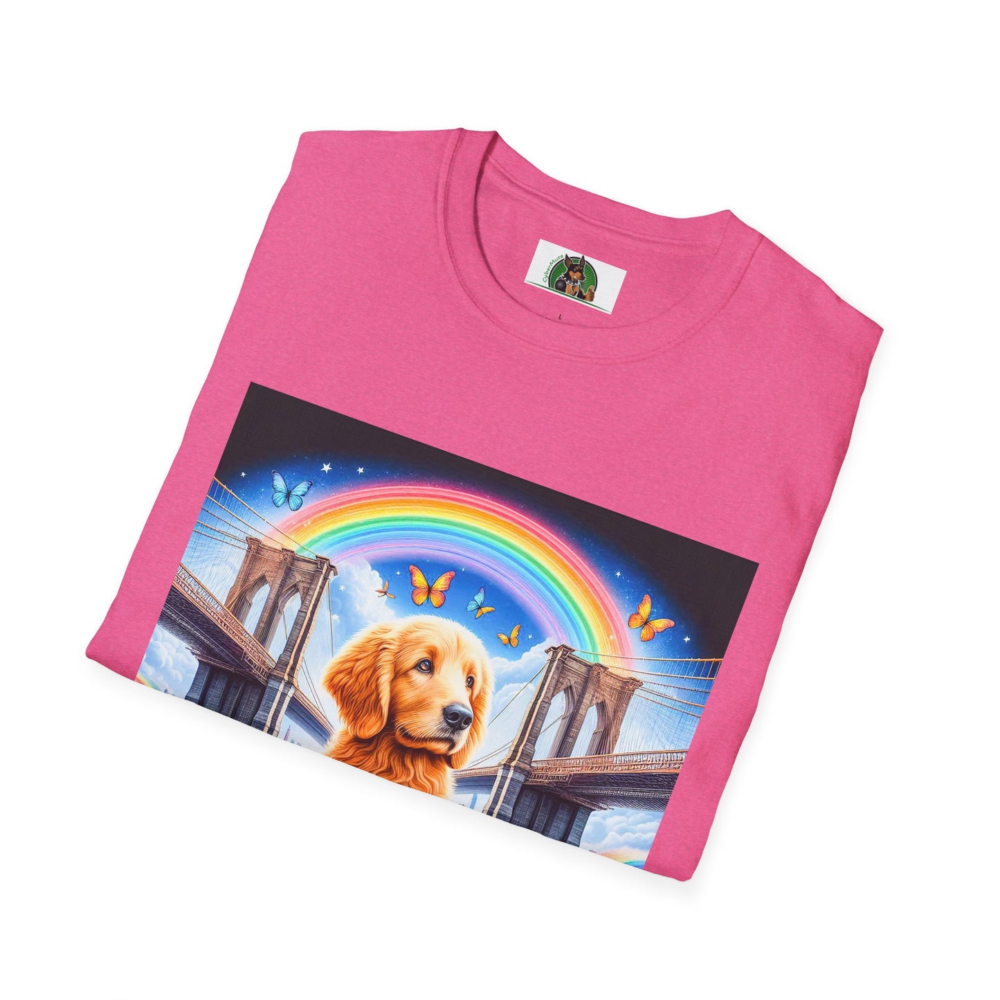 Golden Doodle rainbow shirt