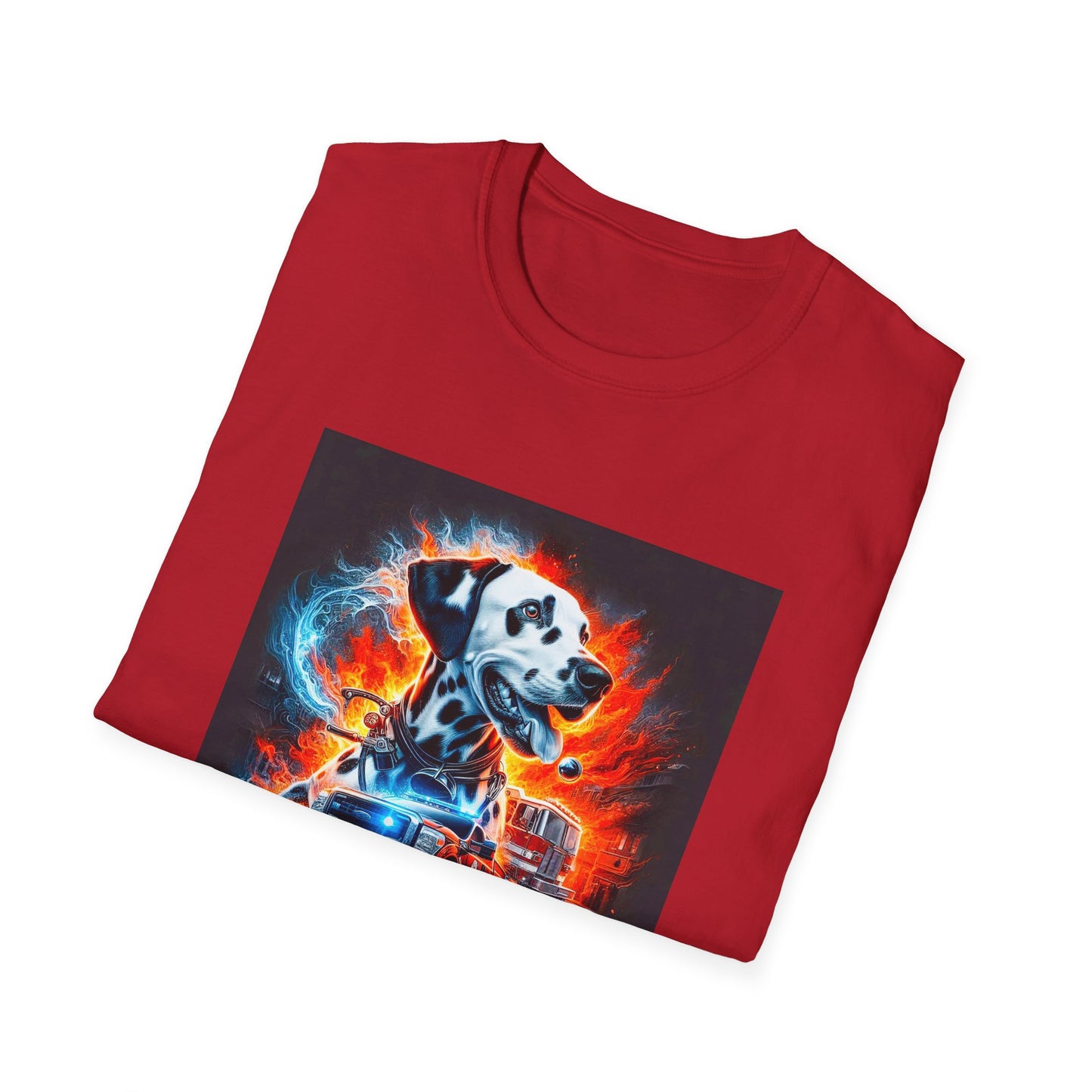 Dalmatian fireman hero t shirt