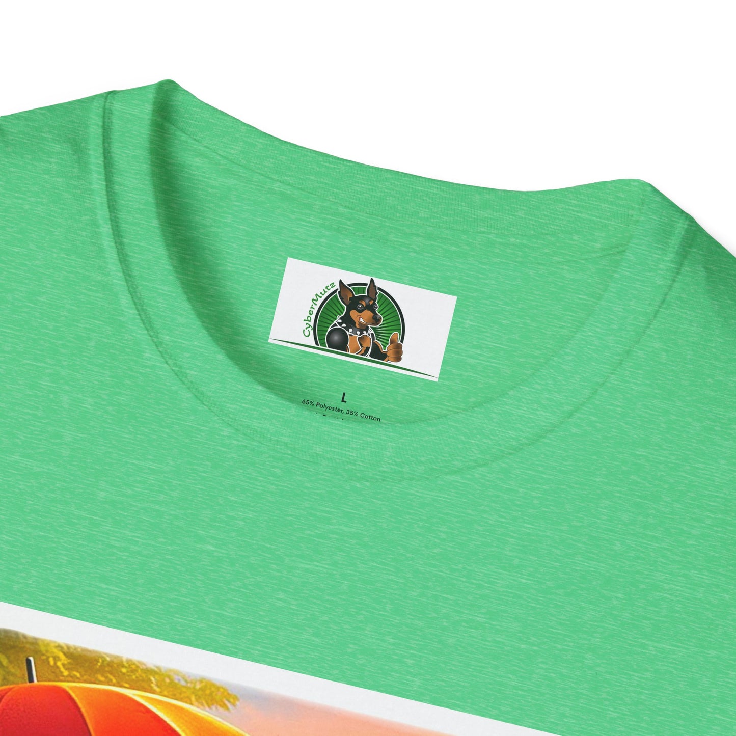 Wacky Beagle Couple In Tiny Car T-Shirt Printify