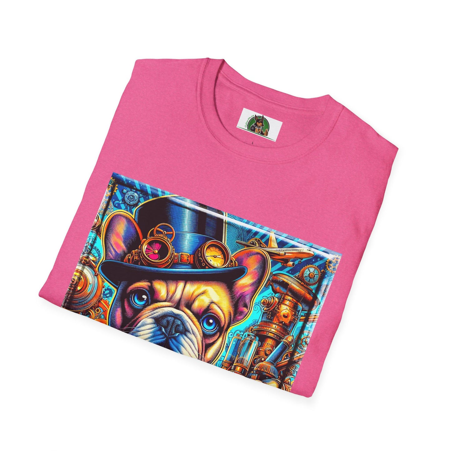 French Bulldog colorful steampunk