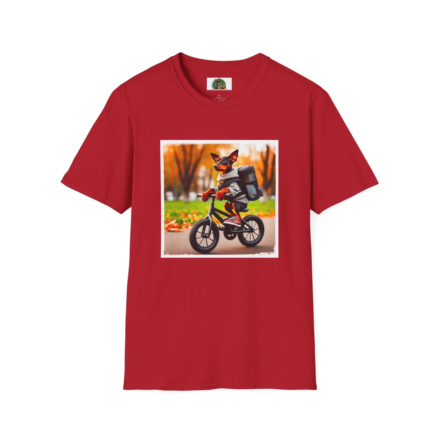 Min Pin T-Shirt park day T-Shirt Printify S Cherry Red