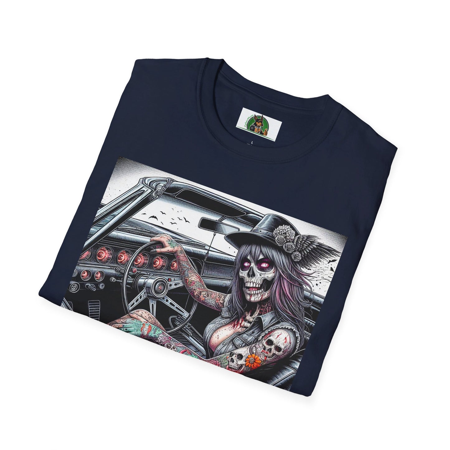 Zombie Girl T-Shirt Printify