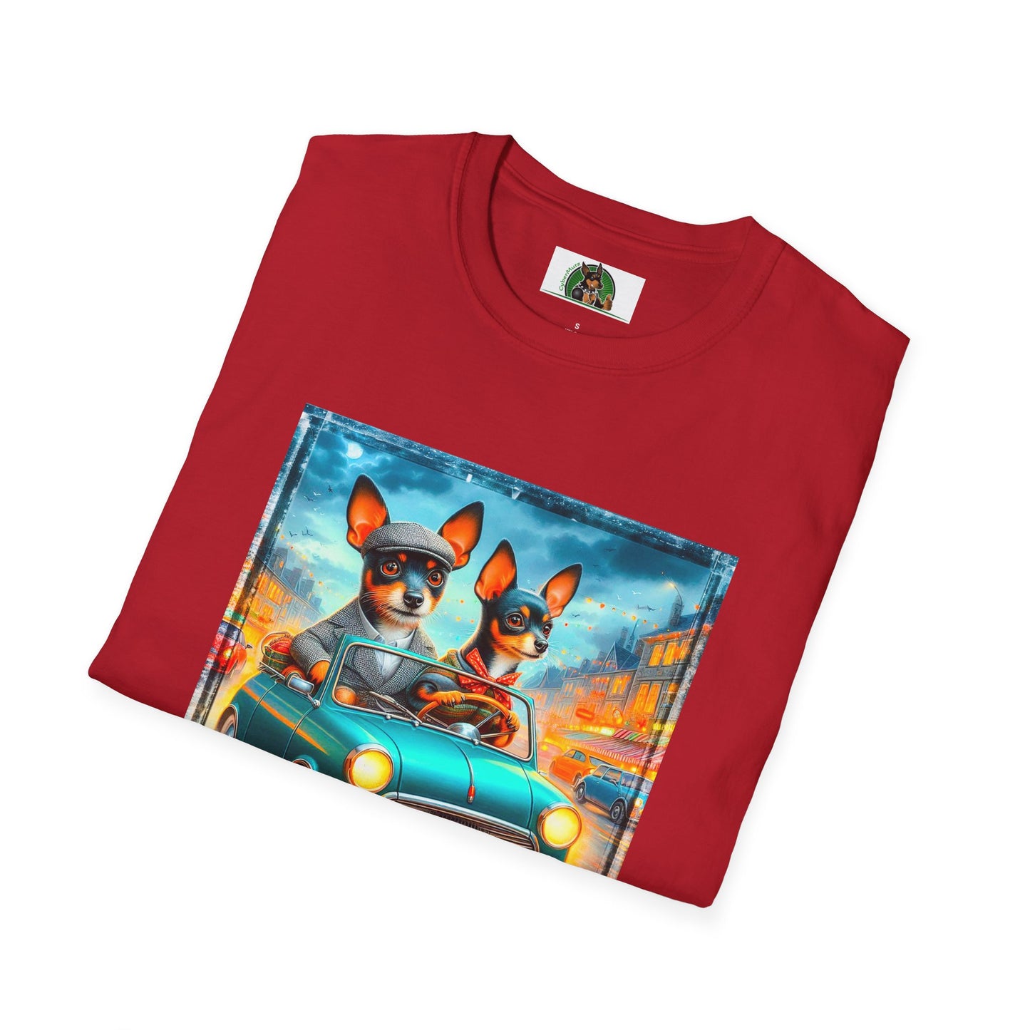 Wacky Rat Terrier T-Shirt married couple