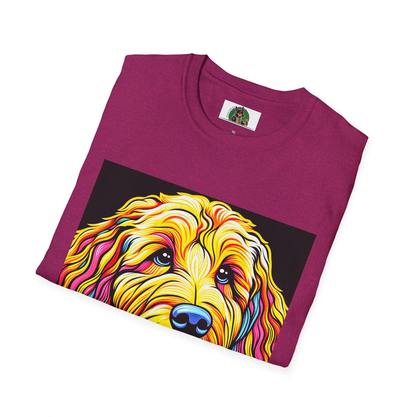 Golden Doodle pretty colors t shirt