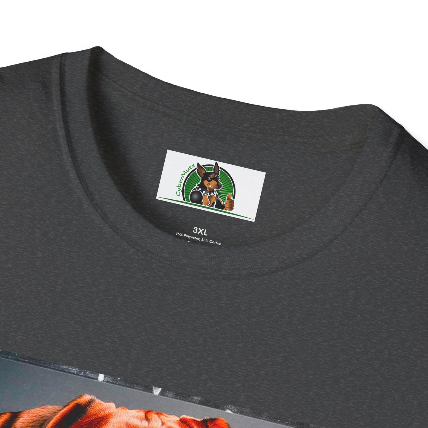 Boxer Dog Wearing Suit TShirt T-Shirt Printify