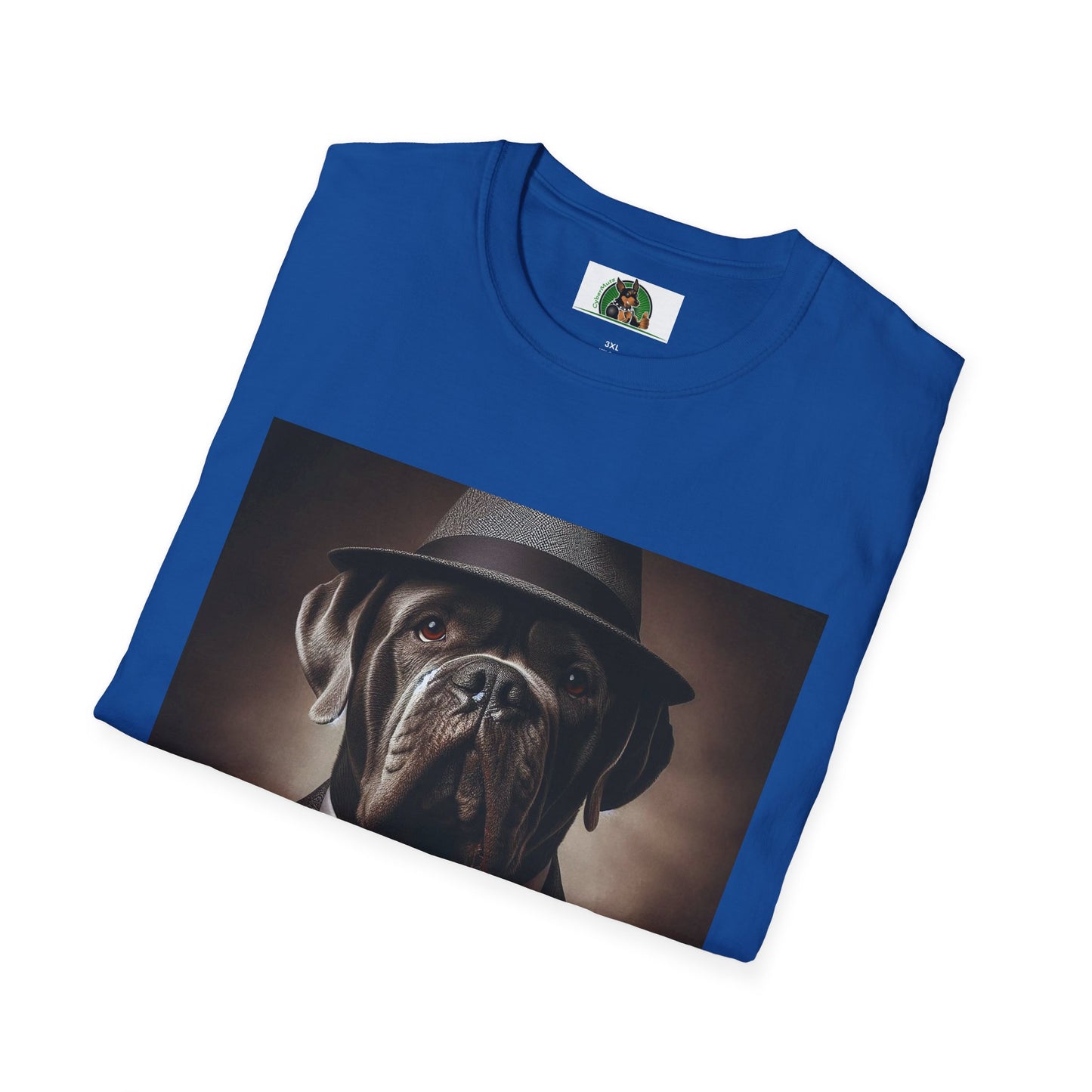 Cane Corso Dapper Dog TShirt T-Shirt Printify
