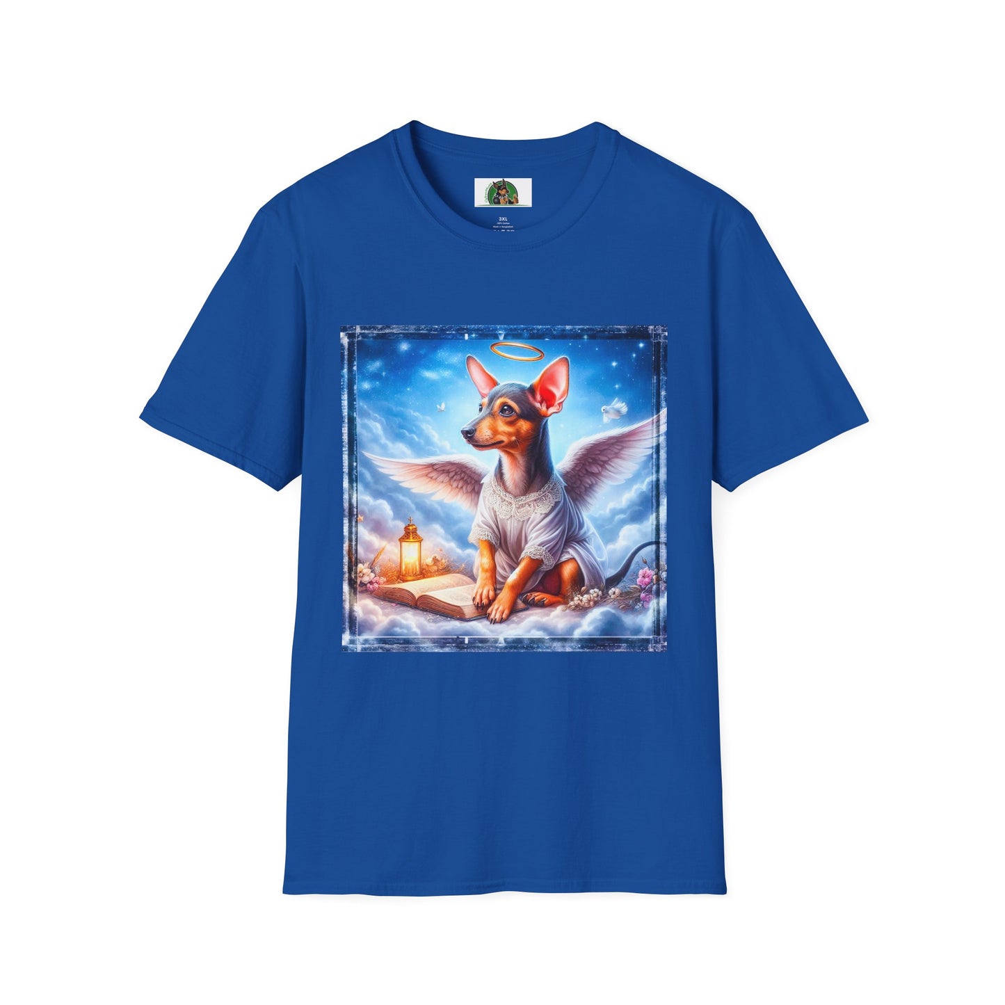 Rat Terrier T-Shirt clouds T-Shirt Printify XS Royal