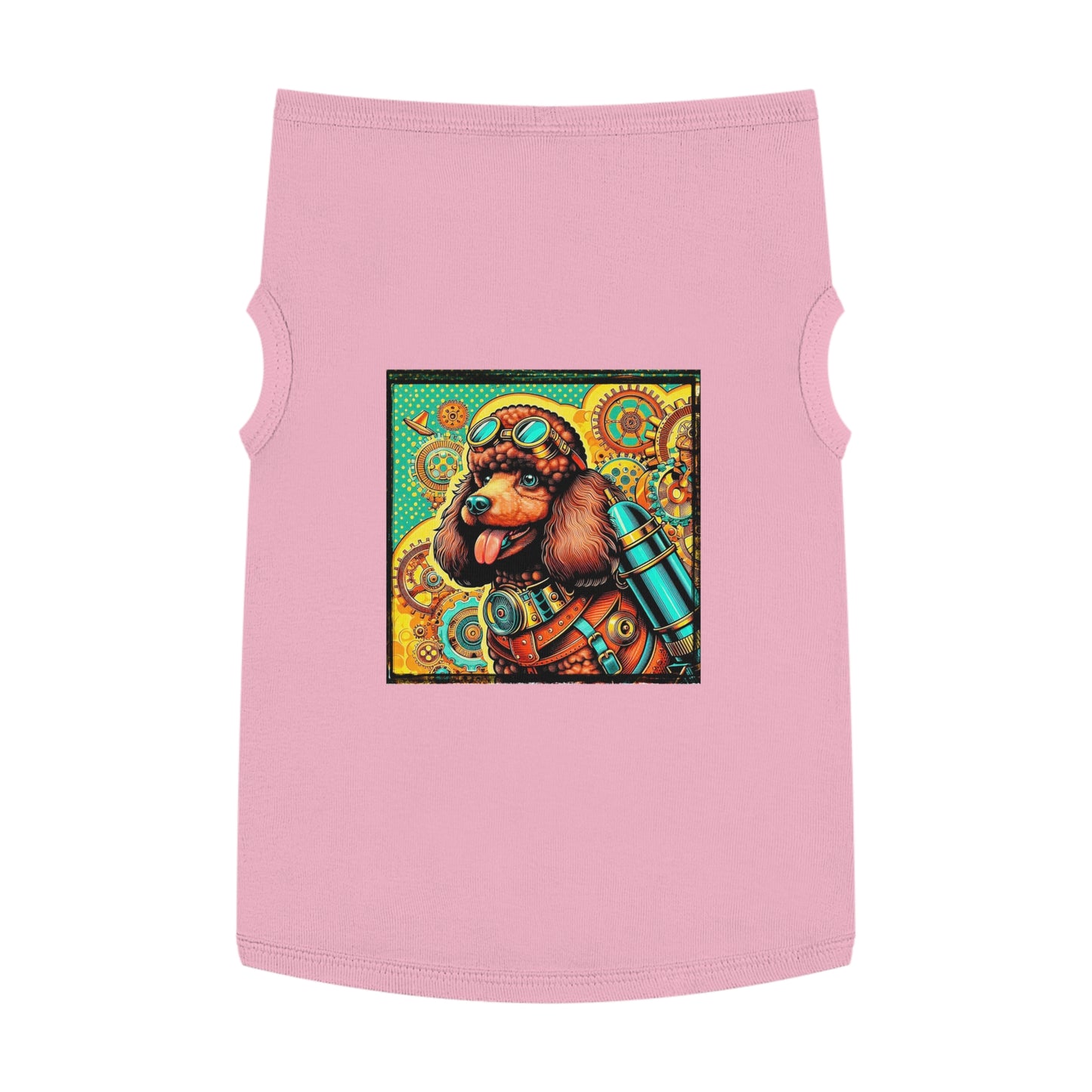 Pet Tank Top Poodle Pets Printify XL Pink