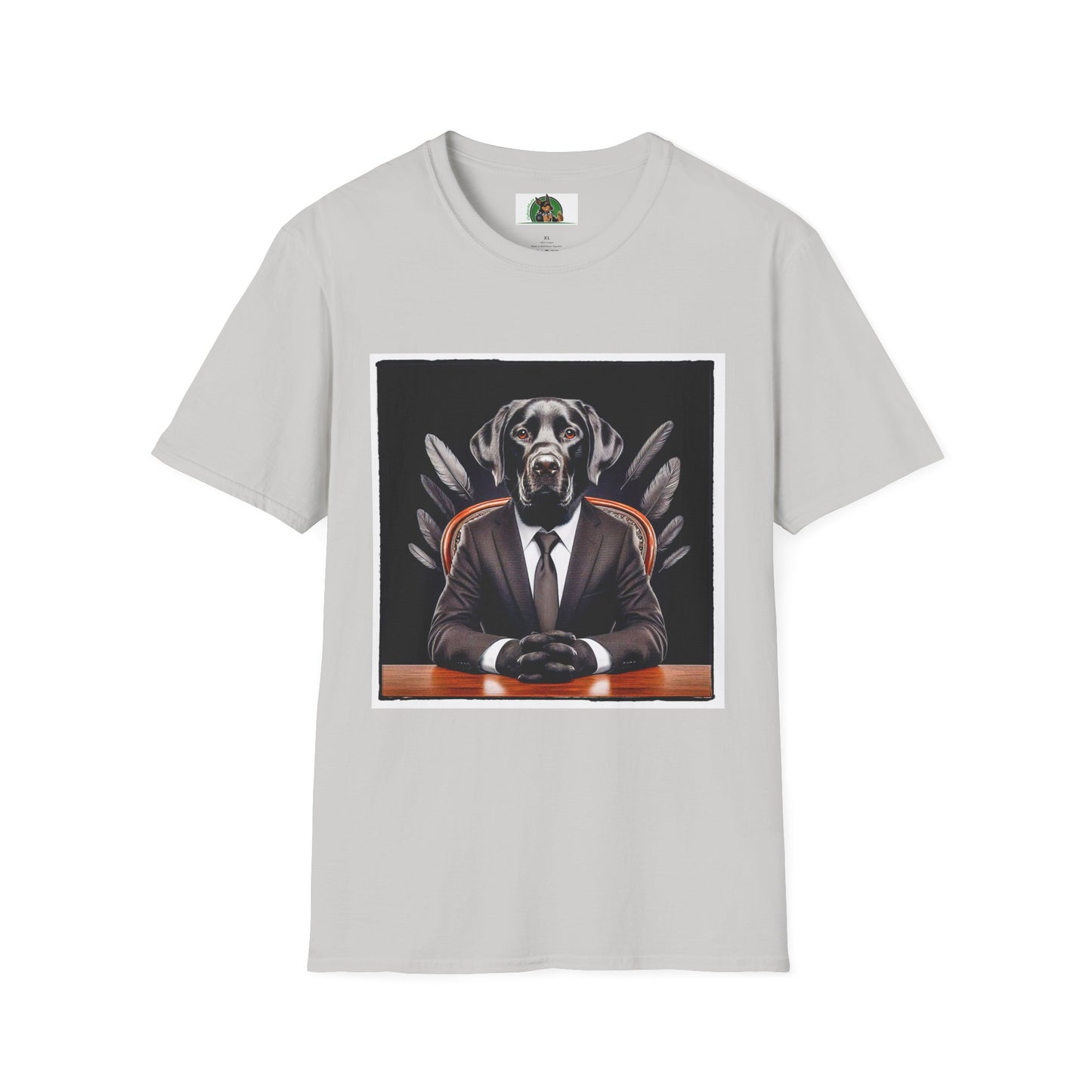 Labrador Retriever T-Shirt Printify S Ice Grey