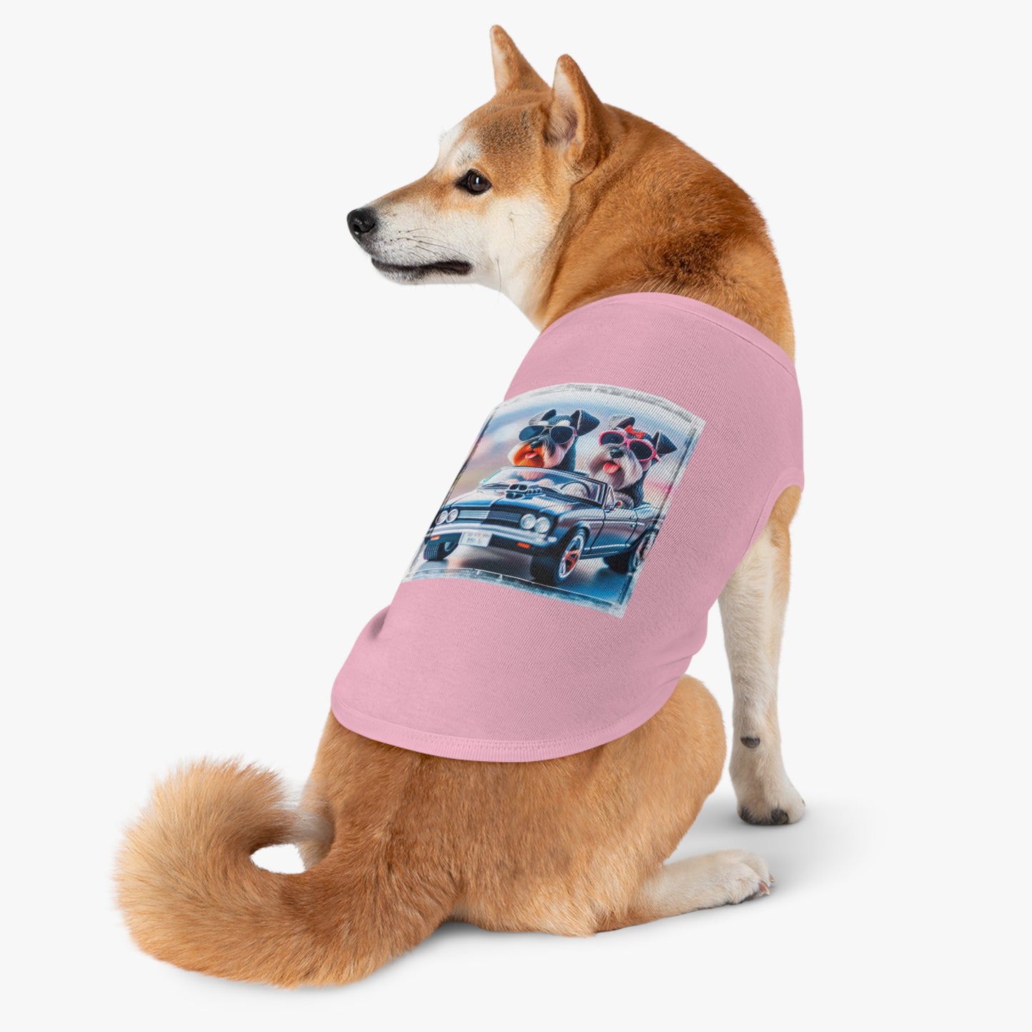 Miniature Schnauzers driving friends shirt