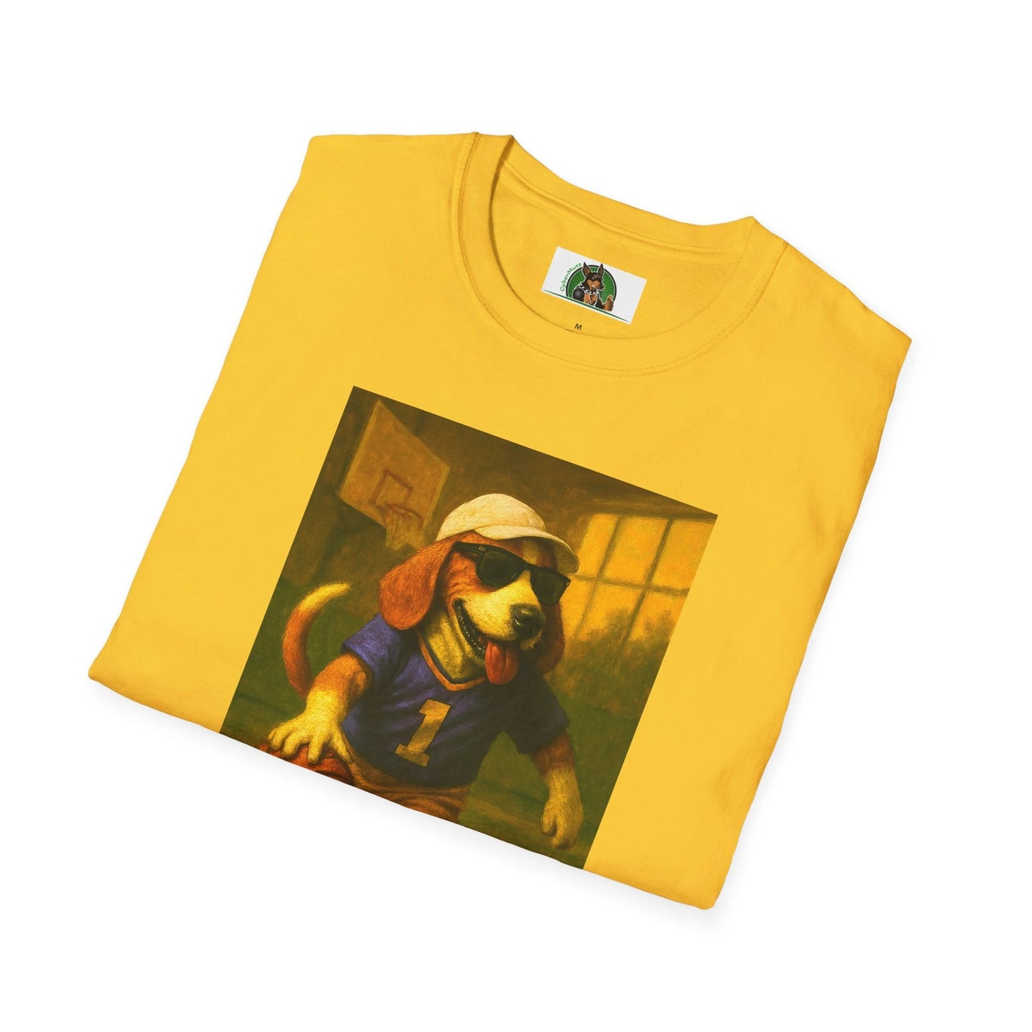 Sports Beagle T-Shirt Basketball
