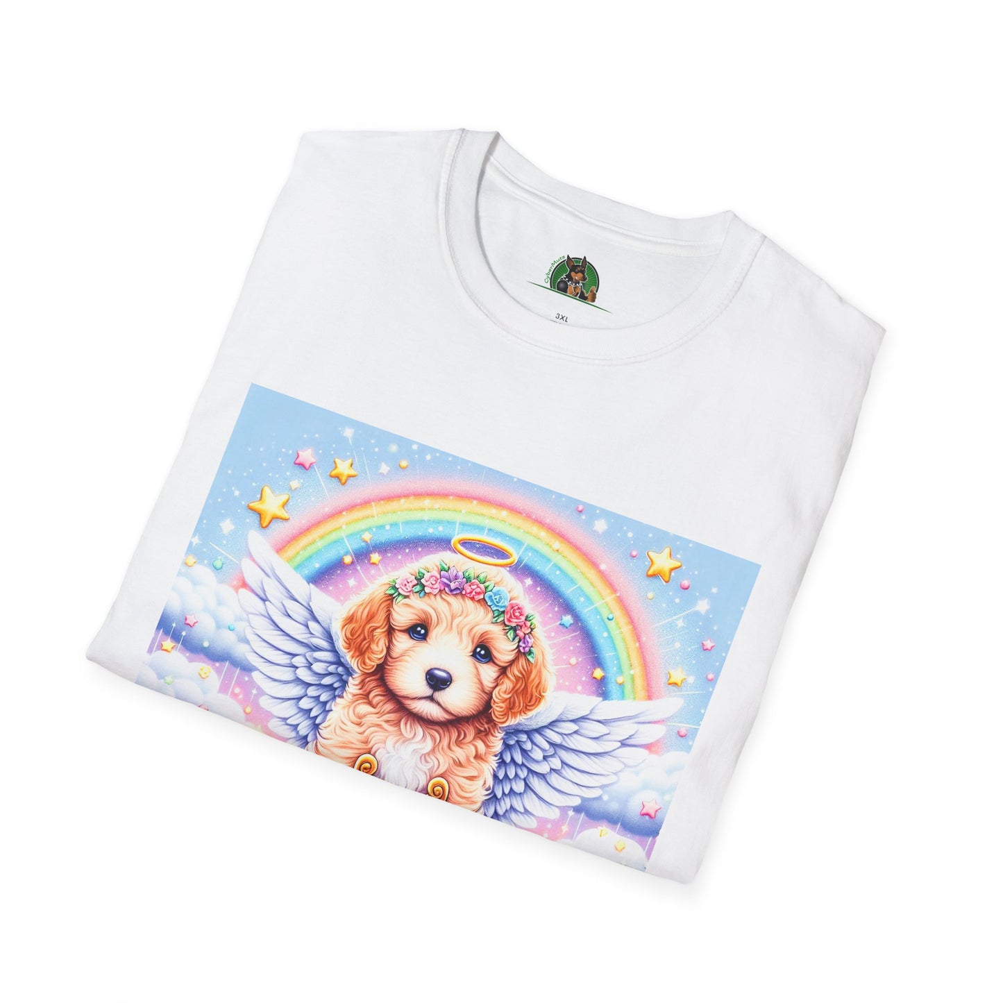 Golden Doodle baby heavenly Angel shirt T-Shirt Printify