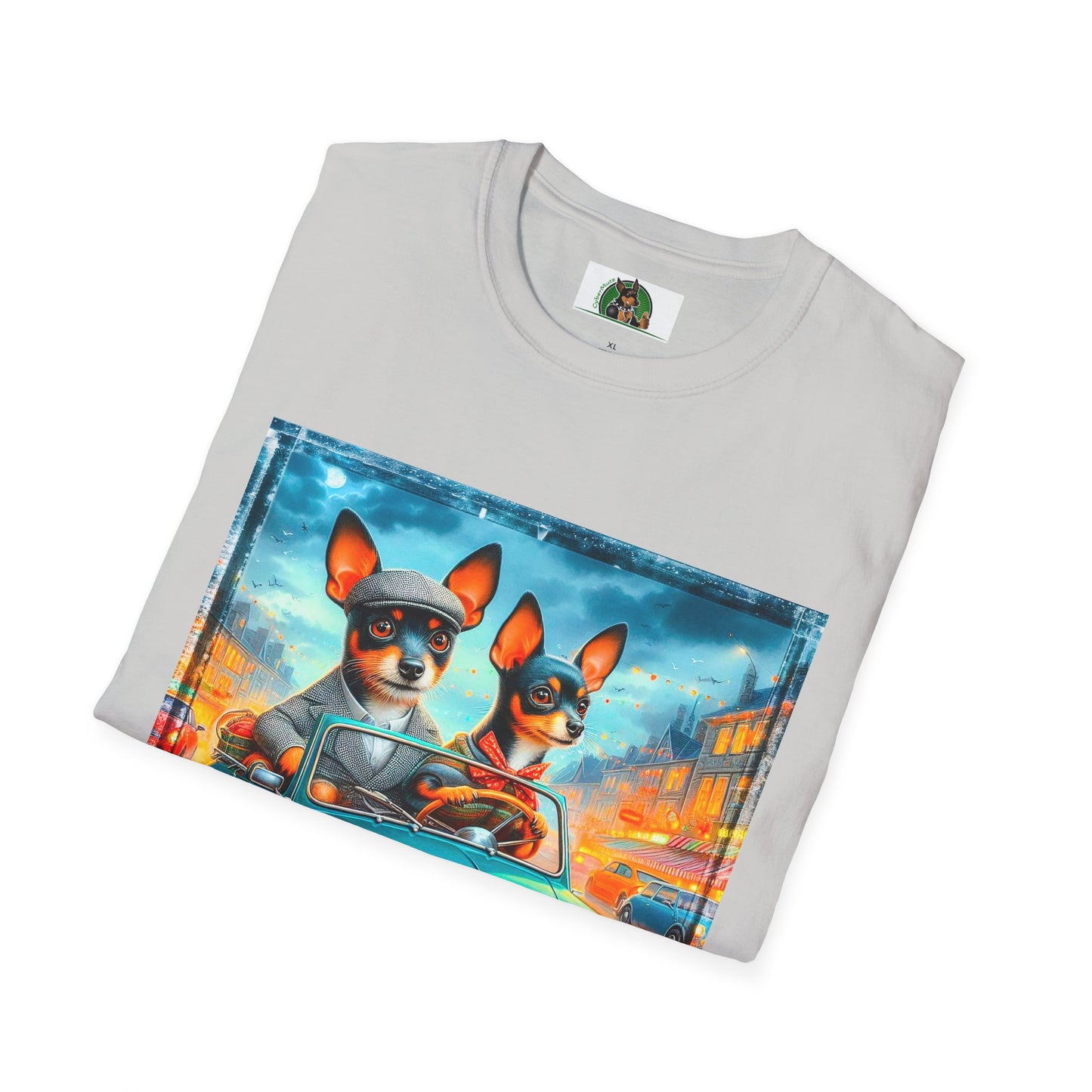 Wacky Rat Terrier T-Shirt married couple