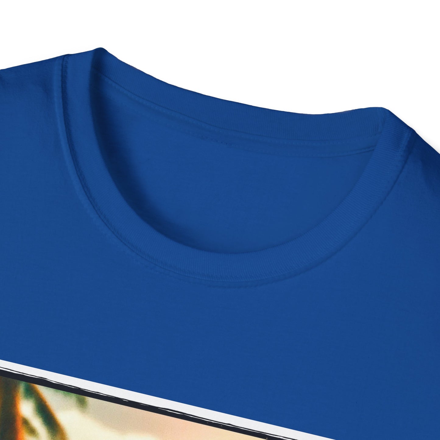 Chihuahua driving beach scene t shirt T-Shirt Printify