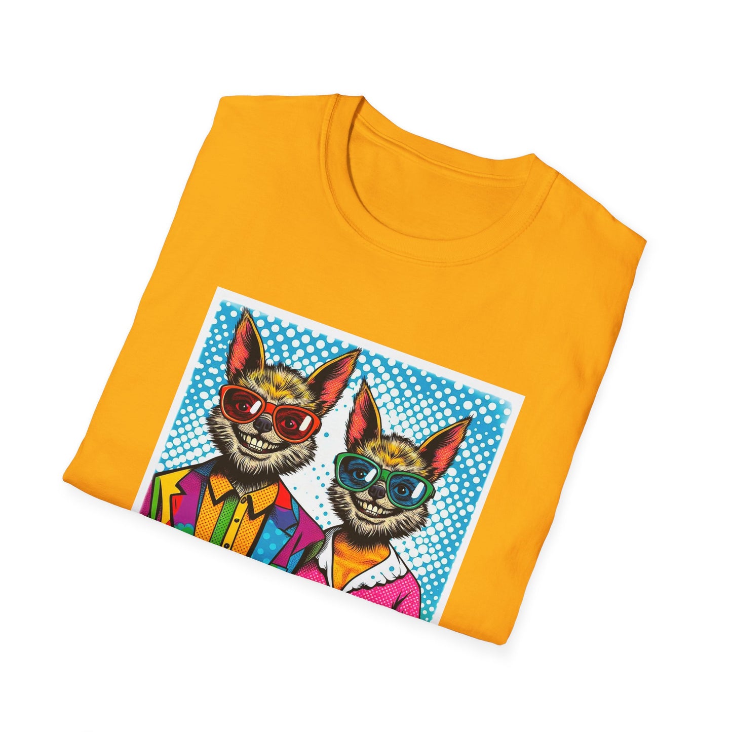 Chupacabra smiling couple t shirt