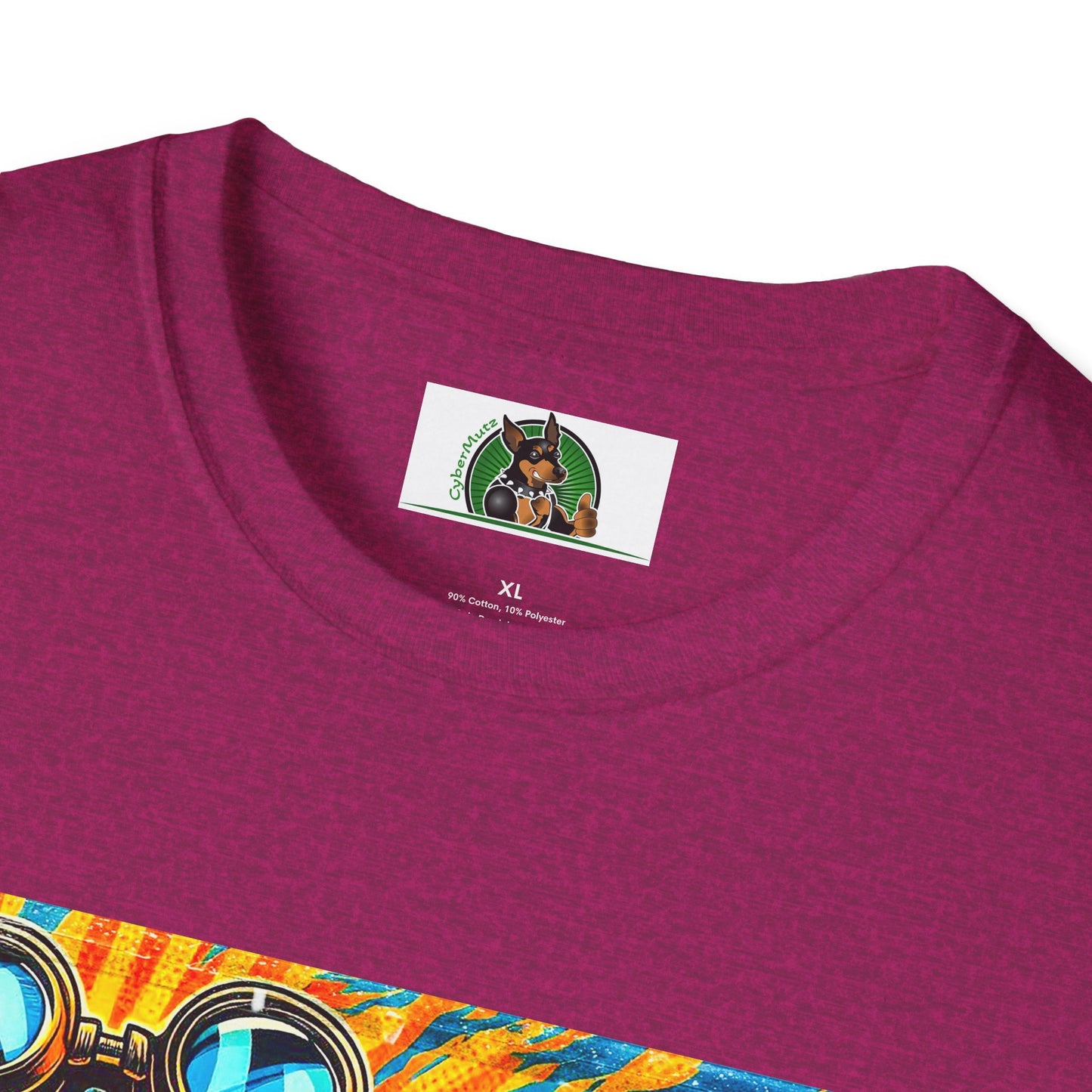 Pit Bull colorful steam punk shirt