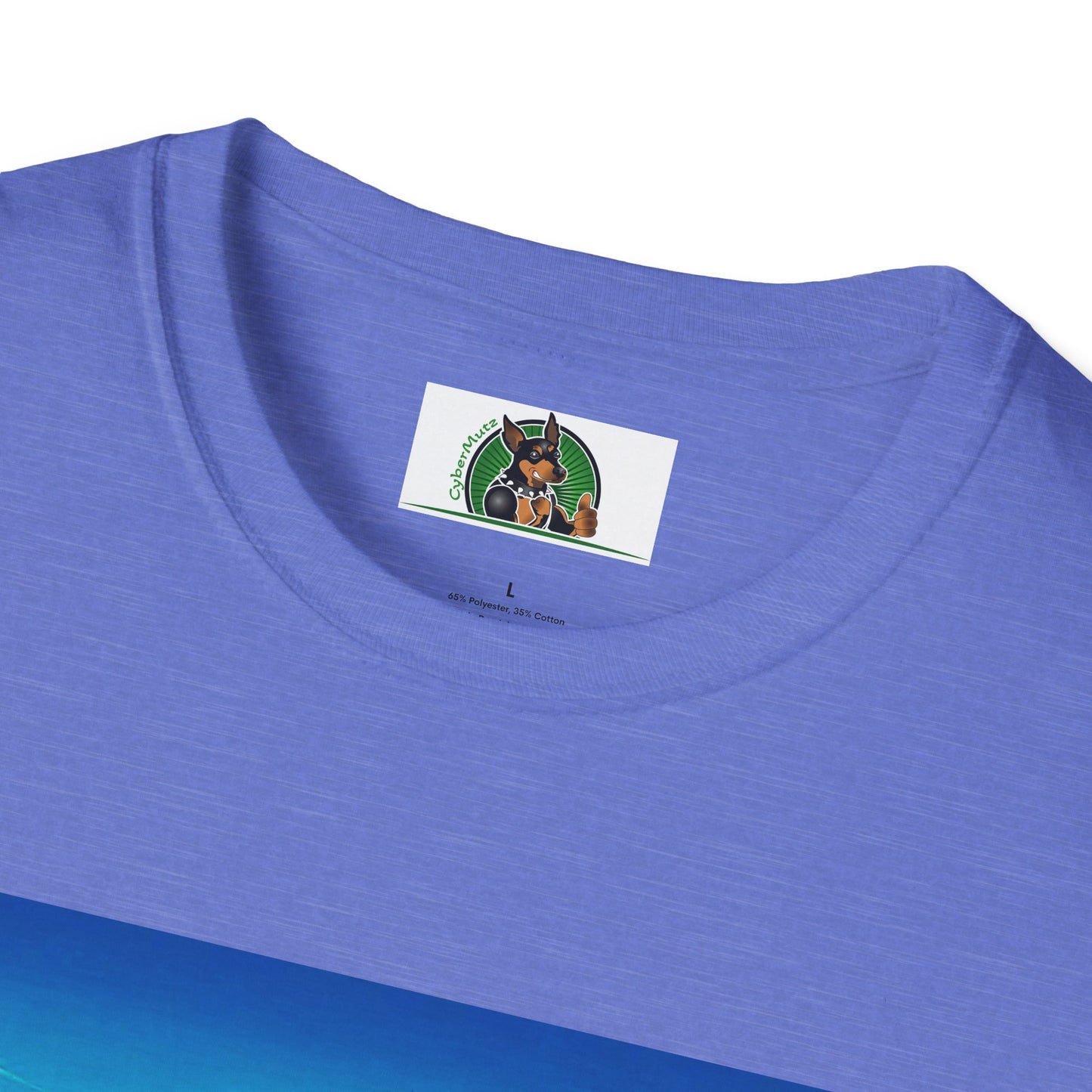 Dachshund crashing waves t shirt T-Shirt Printify