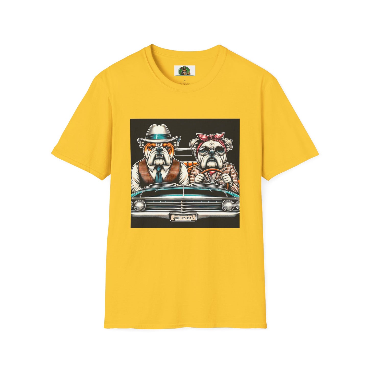 Wacky Bulldog 20s couple t shirt T-Shirt Printify S Daisy