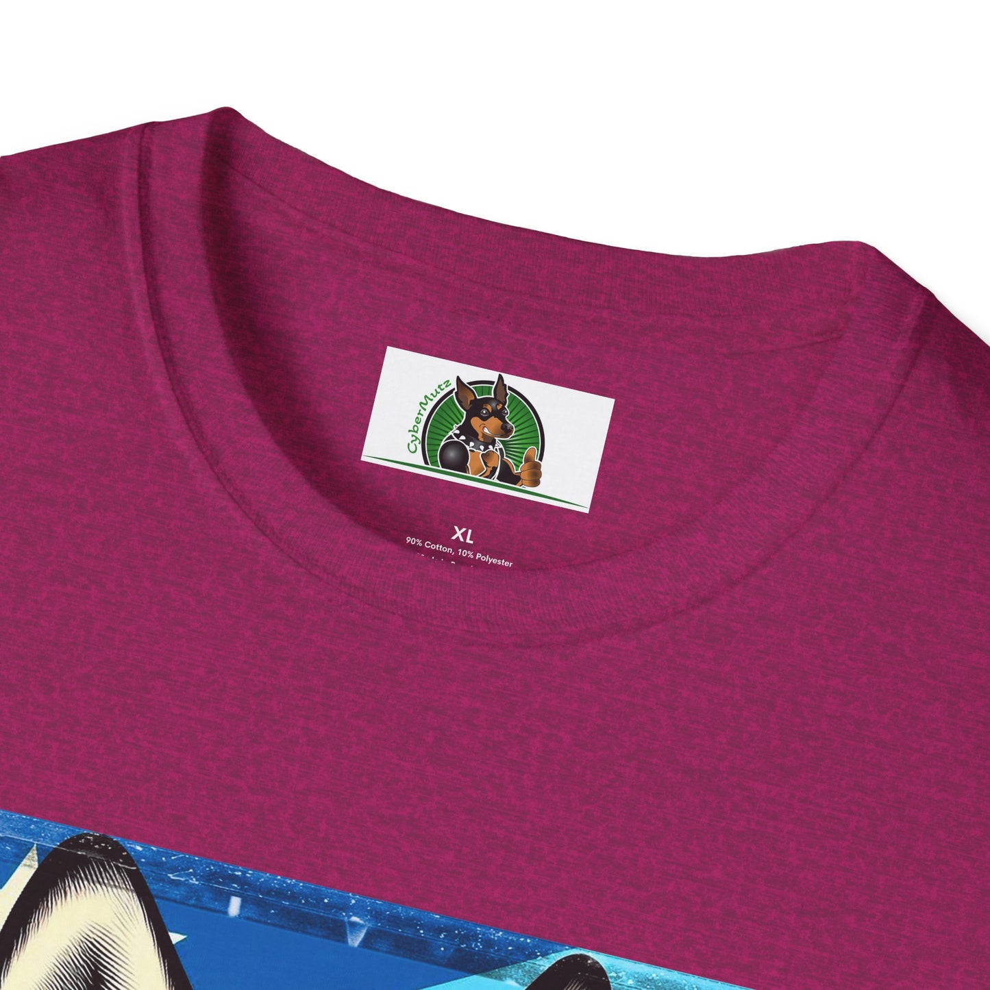 Husky super hero shirt
