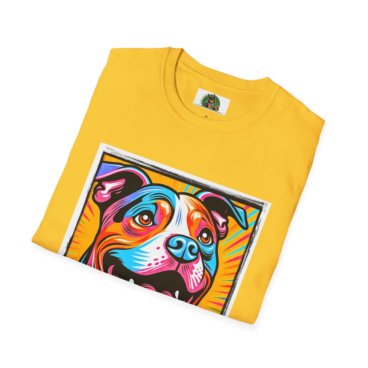 Pit Bull pretty colors shirt
