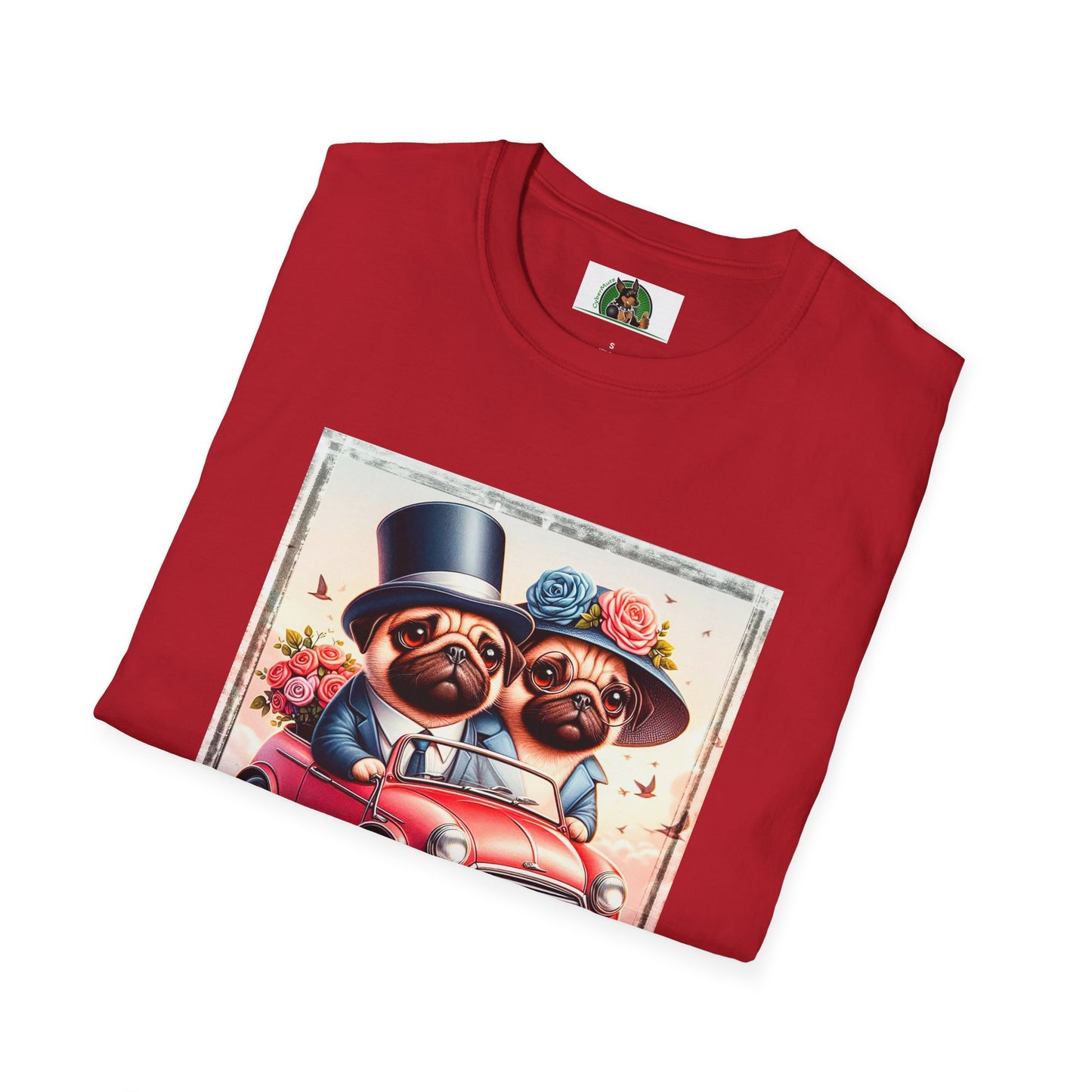Wacky Pugs T-Shirt Printify