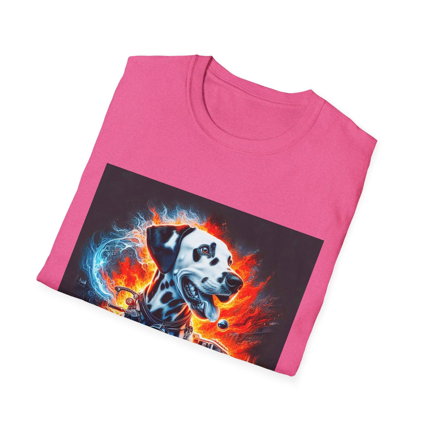 Dalmatian fireman hero t shirt