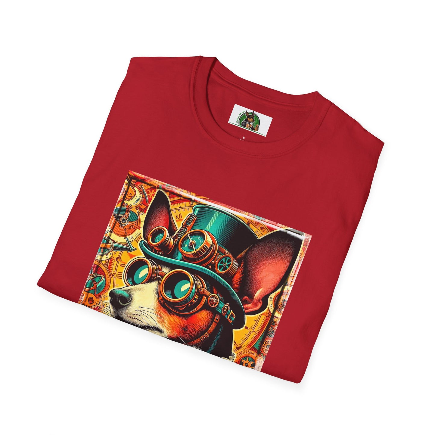Rat Terrier T-Shirt steam punk