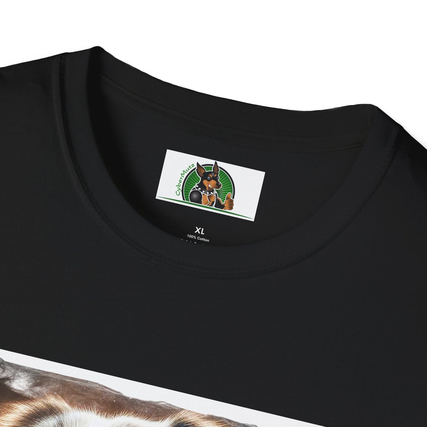 Australian Shepherd Profile Pic T-Shirt Printify