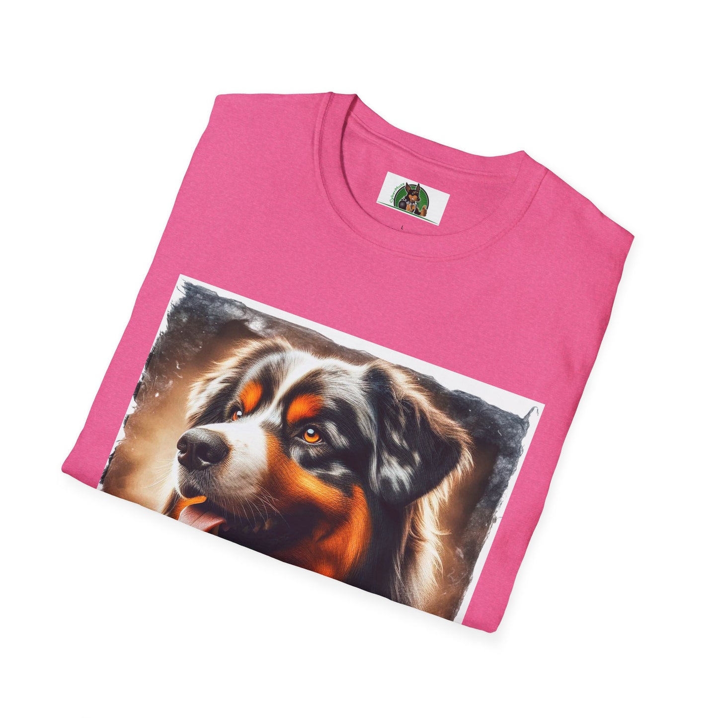 Australian Shepherd Profile Pic T-Shirt Printify