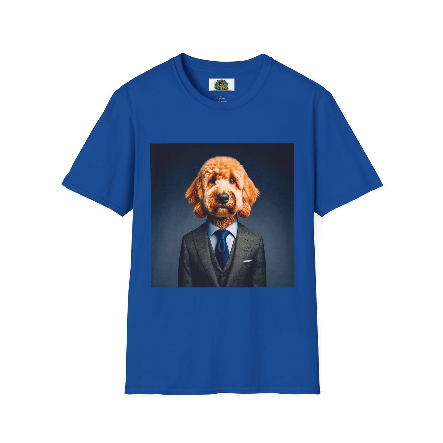 Golden Doodle professional businessman T-Shirt Printify XS Royal
