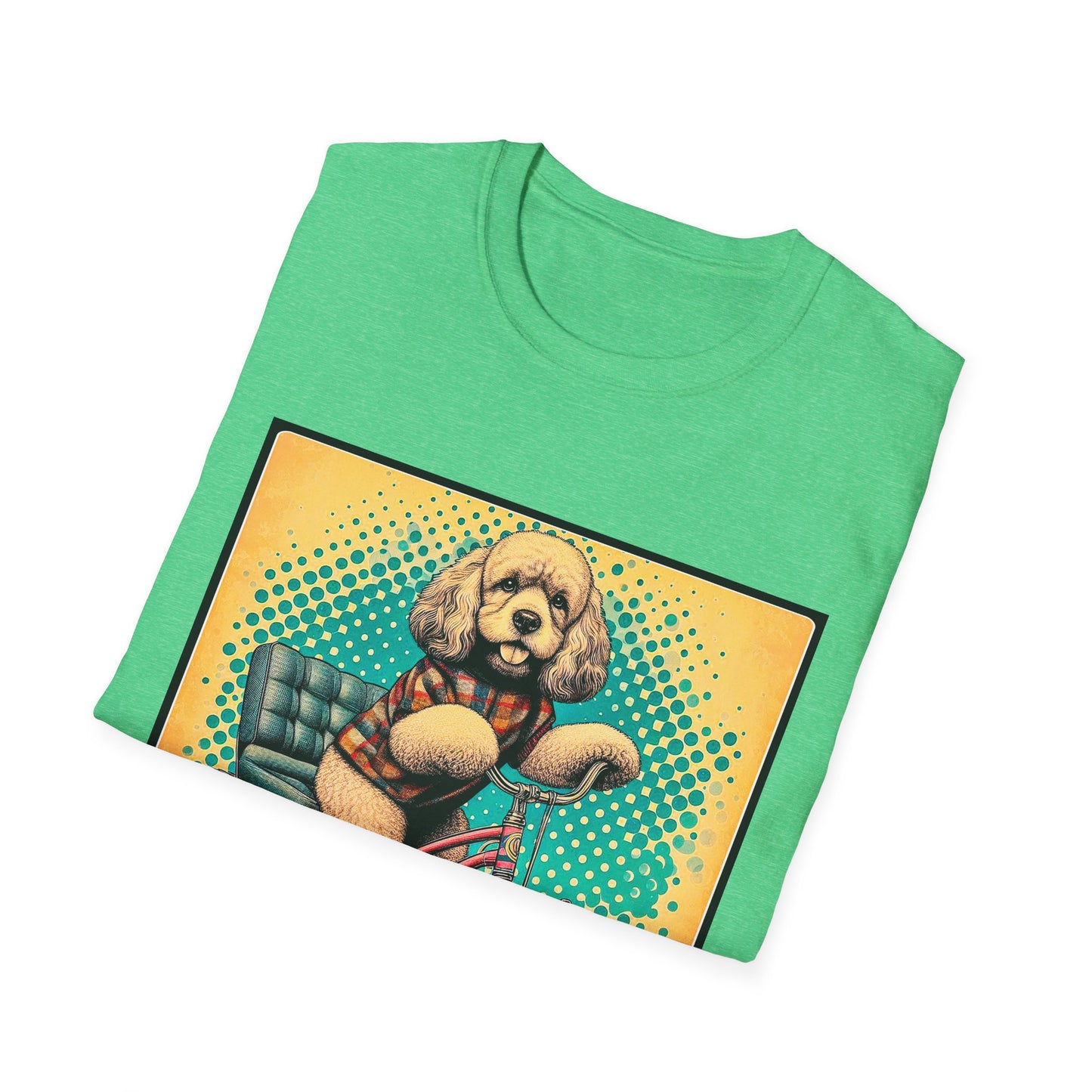 CockerPoo bike strolling t shirt