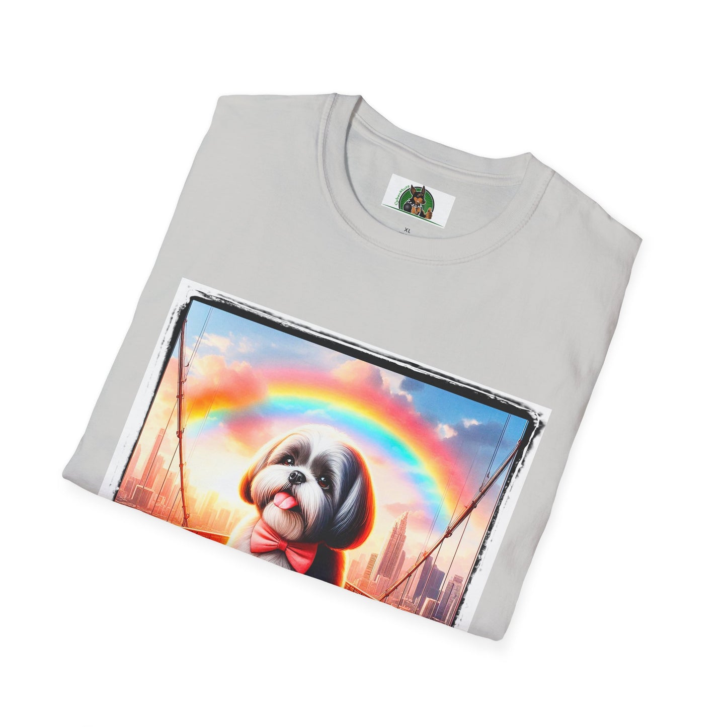 Shih Tzu rainbow shirt