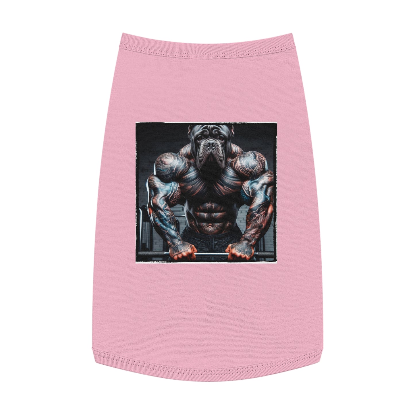 Pet Tank Top Cane Corso Super Buffed Pets Printify L Pink