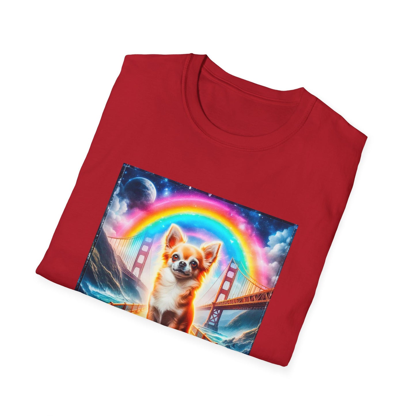 Chihuahua rainbow bridge t shirt