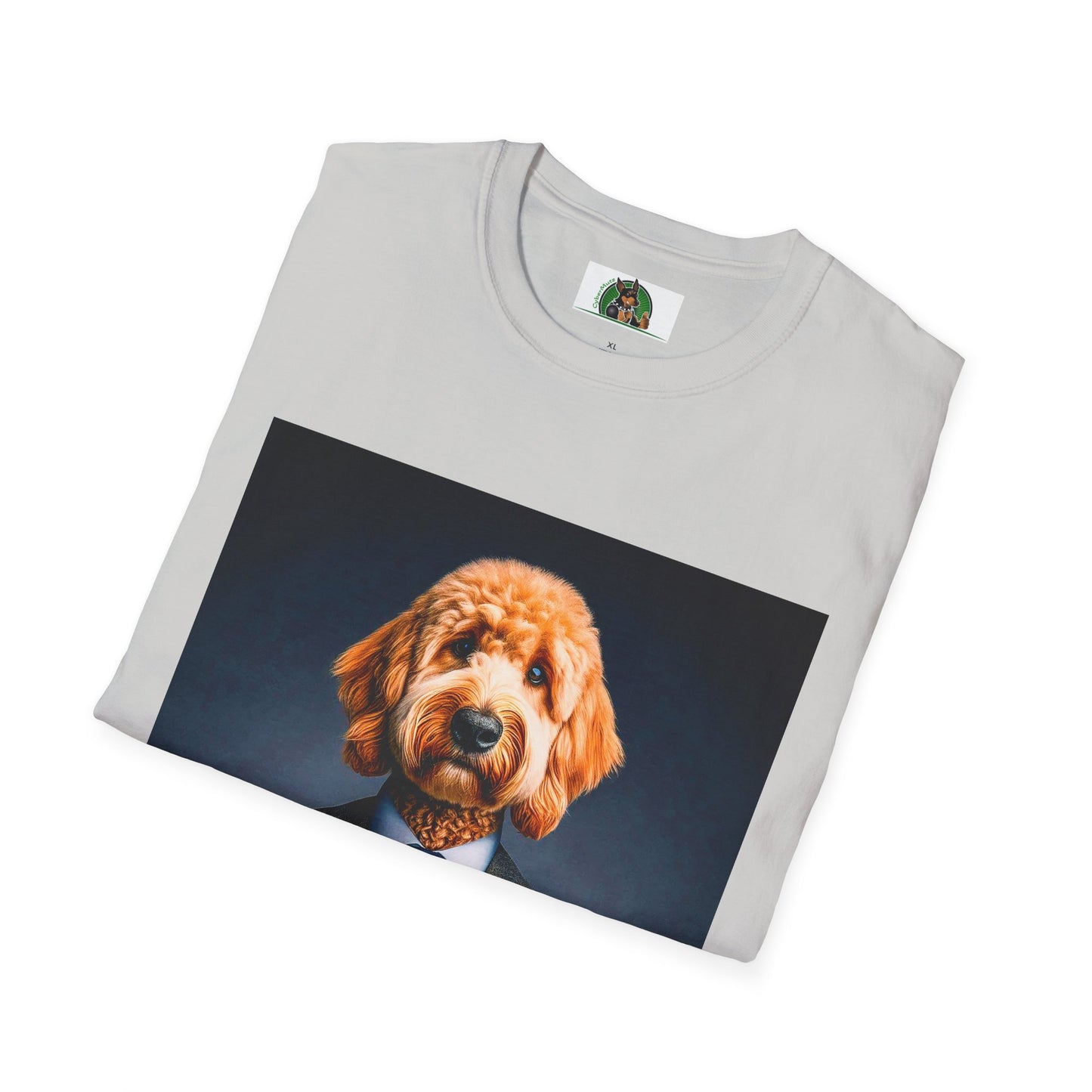Golden Doodle professional businessman
