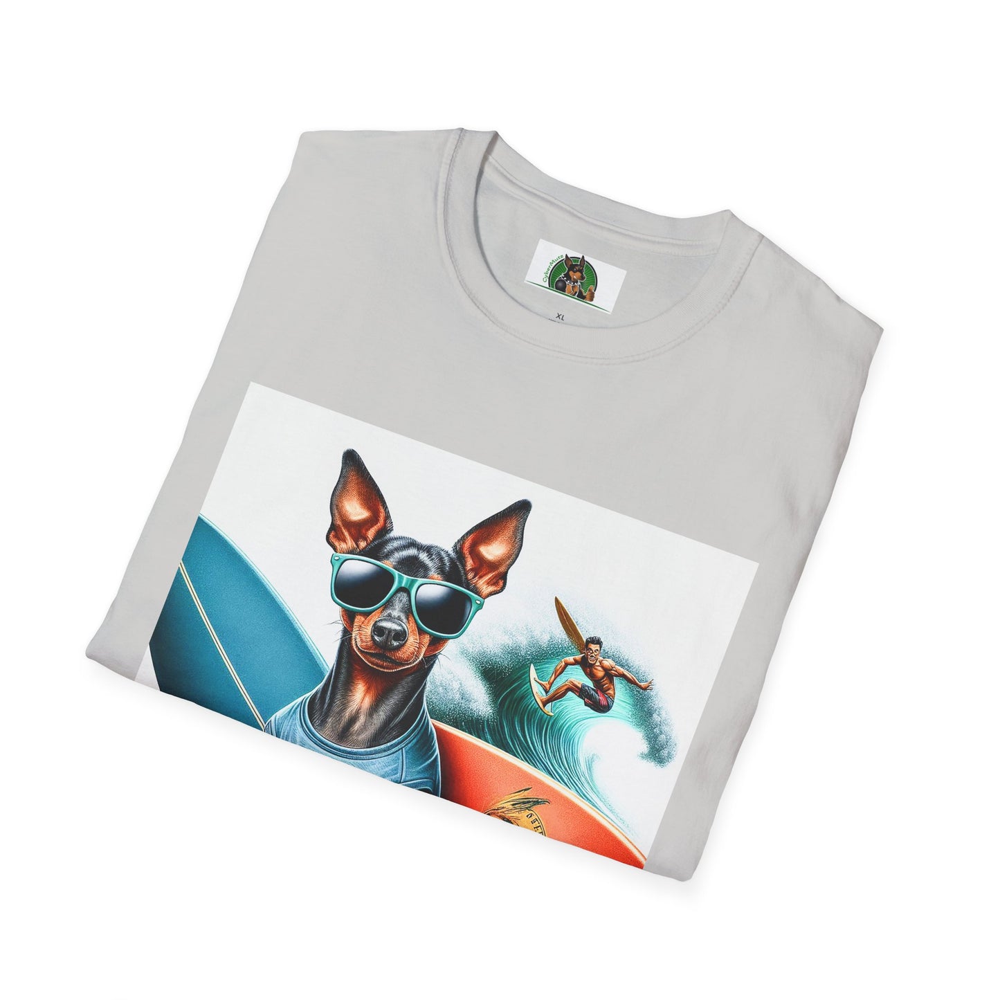 Min Pin T-Shirt surfing boy