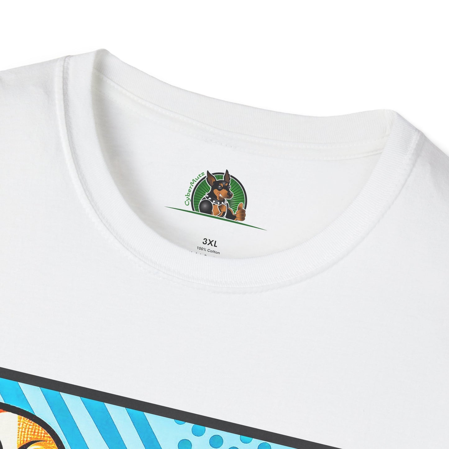 Basset Hound Colorful Couple Pop Art Pic T-Shirt Printify