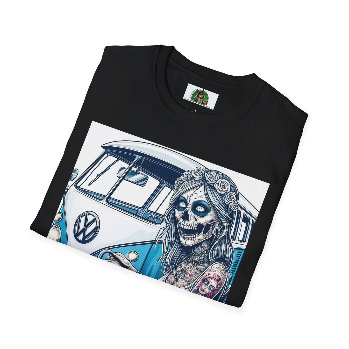 Zombie Girl T-Shirt Printify