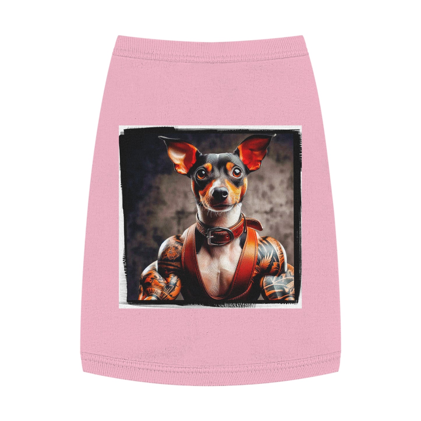 Pet Tank Top Rat Terrier bartender Pets Printify M Pink