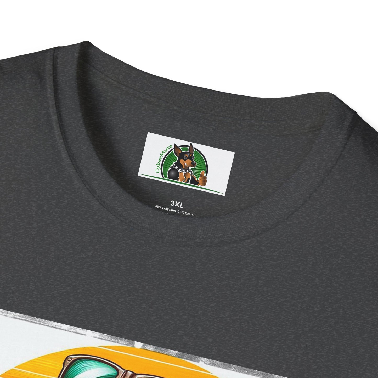 Golden Retriever surfer dog t shirt T-Shirt Printify