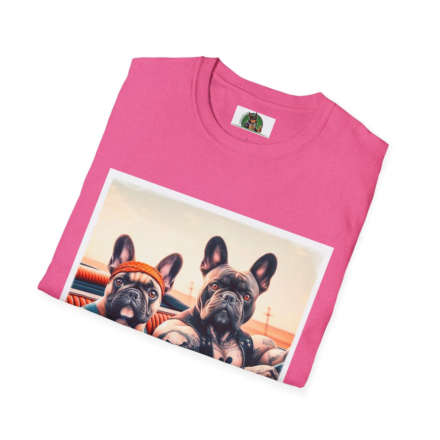French Bulldog dad and baby t shirt