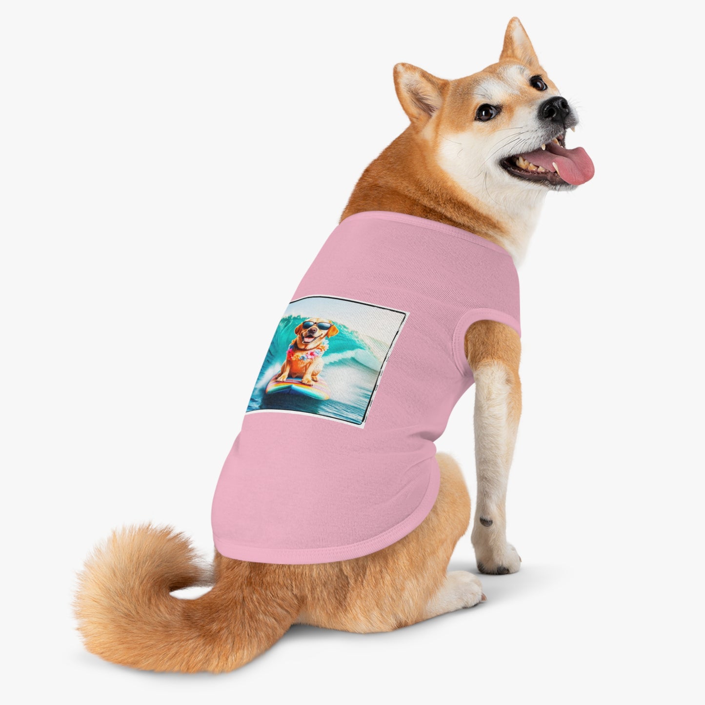 Labrador Retriever surfer puppy shirt