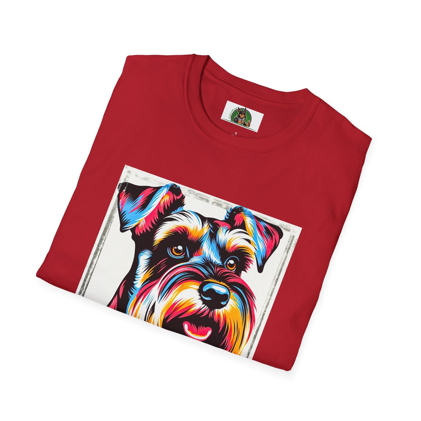 Miniature Schnauzer pop art shirt