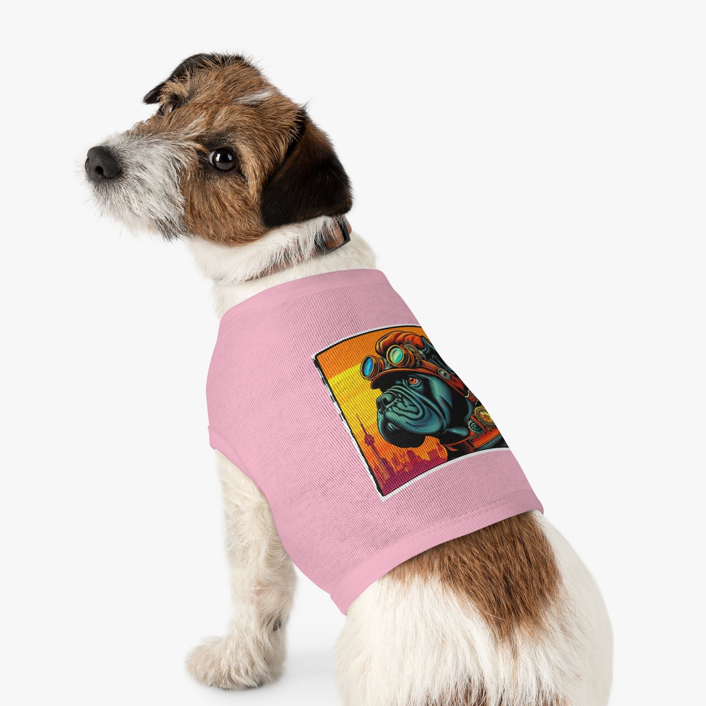Pet Tank Top Cane Corso Steampunk Pets Printify
