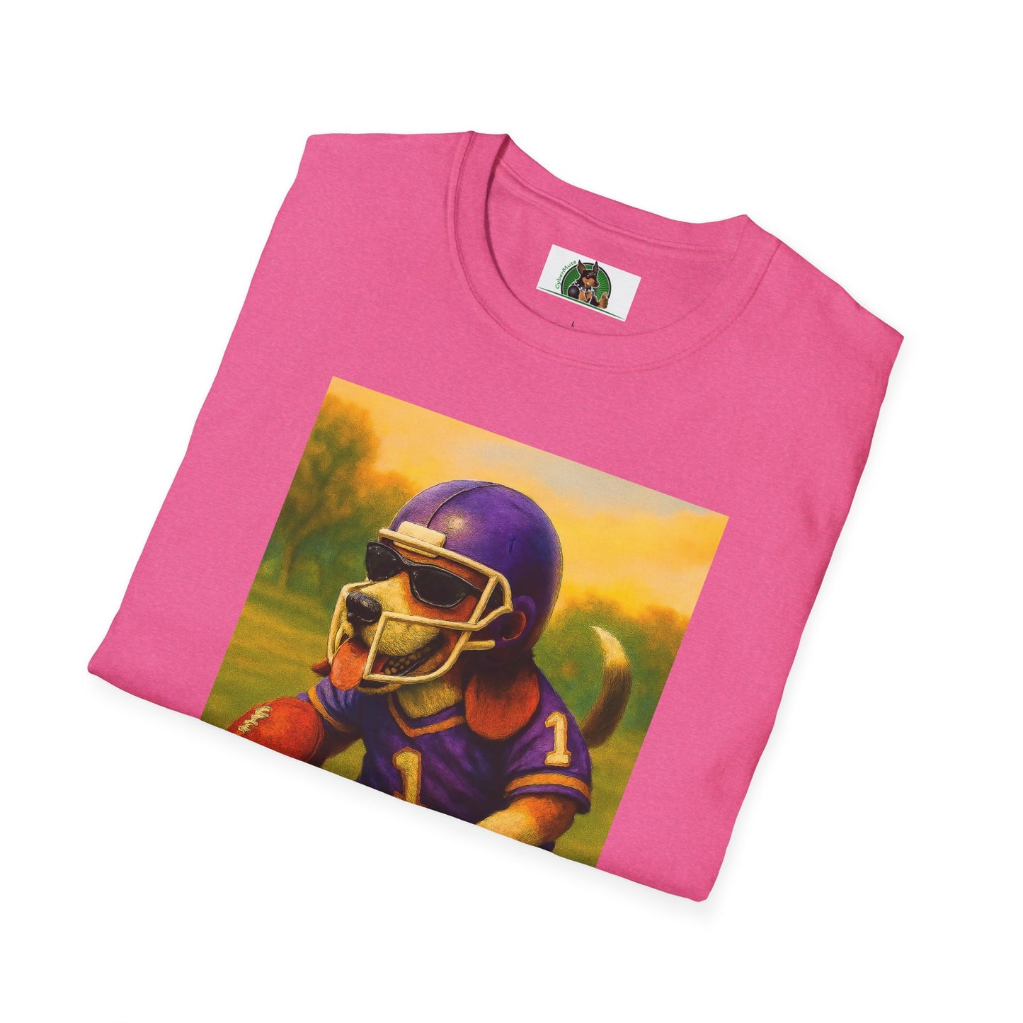Sports Beagle Football T-Shirt