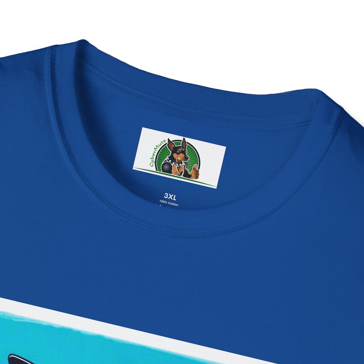 Min Pin T-Shirt small surfer T-Shirt Printify