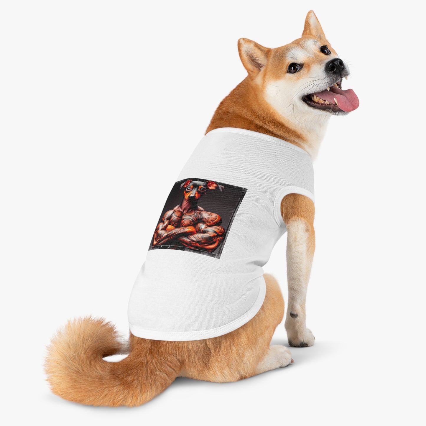 Dog Tank Top - Min Pin Tank Tops Pets Printify